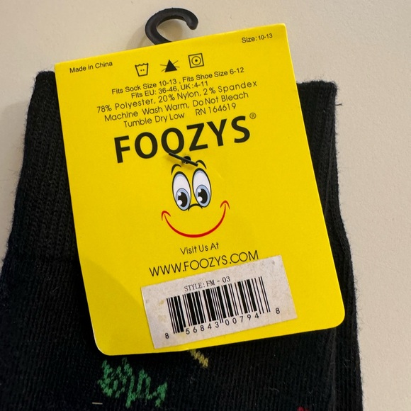 Fuzzy socks. Men’s socks. Golf. Size 10-13 - Picture 5 of 5